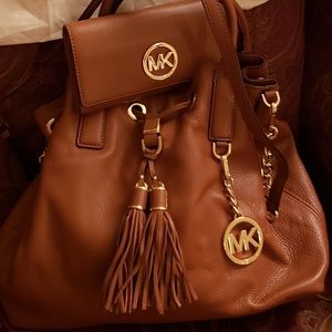 Michael Kors Camden Large Drawstring Satchel Bag
